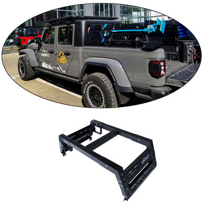 1965-1967 Année en poudre noire revêtue de support de chargement Bar de roulement pour ramassage 4x4 Accessoires