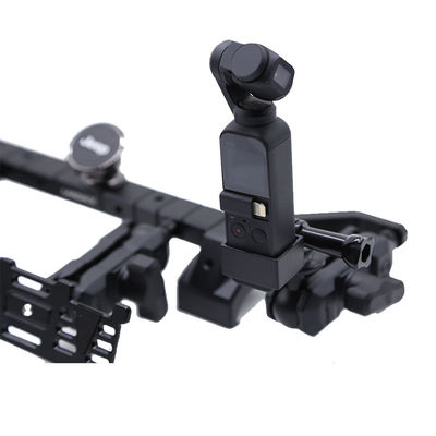 AL6063-T6 Support de console centrale télescopique multifonctionnelle pour accessoires de véhicules 4x4