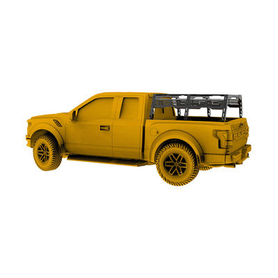 Barres de roulement résistantes à la corrosion pour Toyota Hilux 336*1540*500mm Matériau en aluminium
