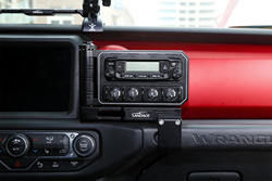 Panneau de commutation Jeep Wrangler avec support en alliage d'aluminium et montage à angle réglable