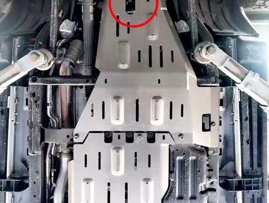 Jeep Wrangler JL JK 4x4 alliage d'aluminium sous protection du moteur