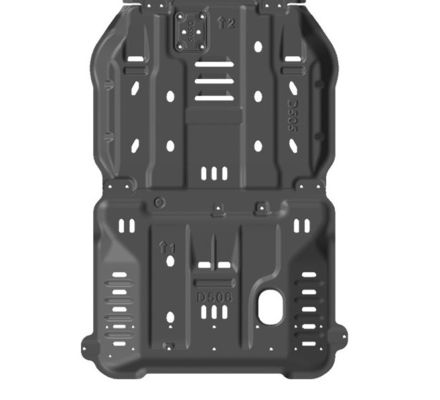 Accessoires de camionnette en acier magnalium sous couverture de protection pour DONGE RAM 5 mm d'épaisseur