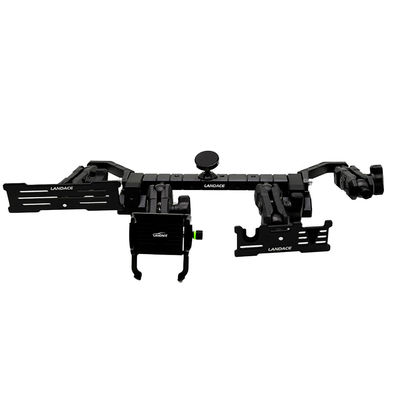 Support de console centrale en alliage d'aluminium pour porte-téléphone multi-fonction