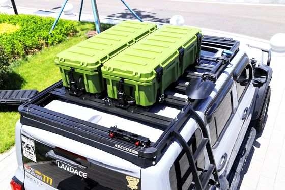 Système d'extension de racks de toits de voiture échelle latérale Porteur de radio pour véhicule avec revêtement en poudre