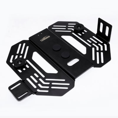 Porteur de boîte à outils à support de montage personnalisé pour Jeep Wrangler 504*360*134mm