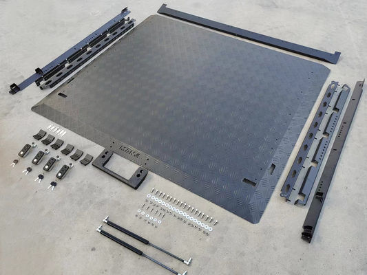 Ford Ranger Pickup Tonneau rétractable couvercle en alliage d'aluminium de type dur