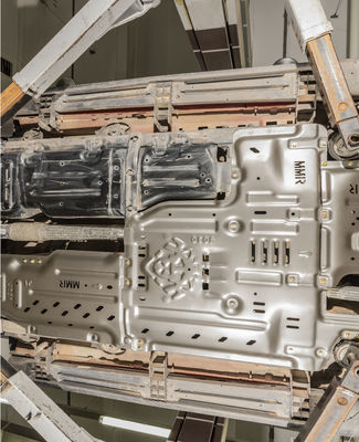 5 mm d'épaisseur d'aluminium orange ensemble Wrangler JL Skid Plate 19 pour les performances hors route