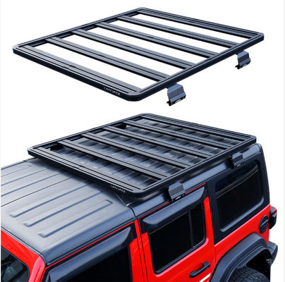 Plateau de toiture en aluminium pour Jeep Wrangler Processus de découpe laser revêtement en poudre UV stable
