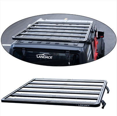 Plateau de toiture en aluminium pour Jeep Wrangler Processus de découpe laser revêtement en poudre UV stable