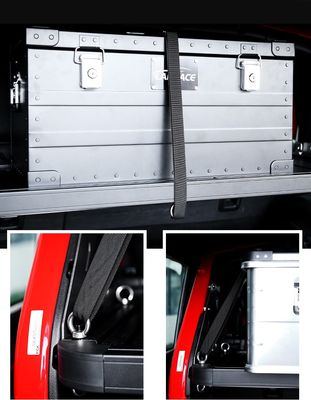 Jeep Wrangler JL étagère de stockage en coffre avec alliage d'aluminium multifonctionnel WranglerJL