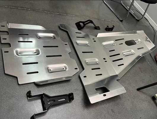 1810 * 870 * 8 mm hors route alliage d'aluminium sous le moteur couverture de boue Flap Protecteur de protection Skid Plaque pour JEEP Wrangler JL JK