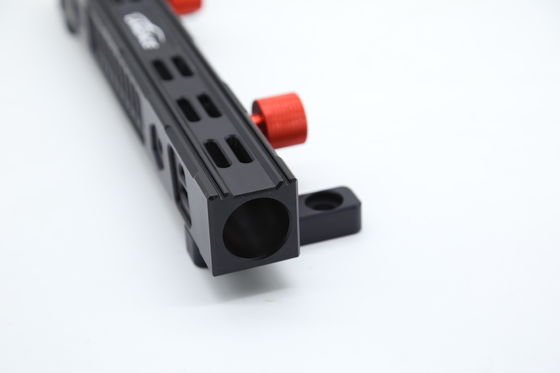 323X78X86mm Taille Porte arrière en alliage d'aluminium Antenne porte-drapeau pour Jeep Wrangler accessoires