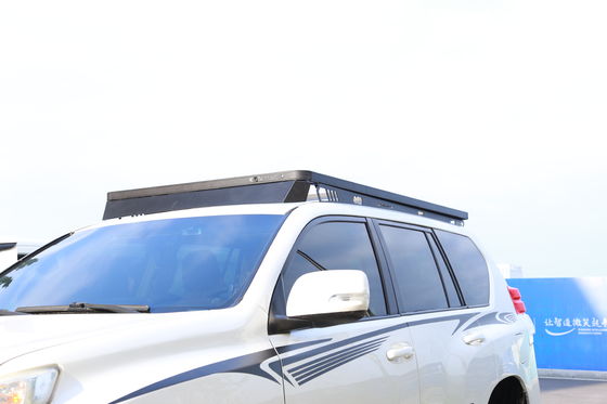 Alliage d'aluminium noir 4runner porte-bagages sur le toit porte-bagages sur le toit panier idéal pour les activités de camping