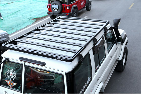 Plateaux de toiture en alliage d'aluminium revêtus de poudre personnalisés 189x122x30 dimensions