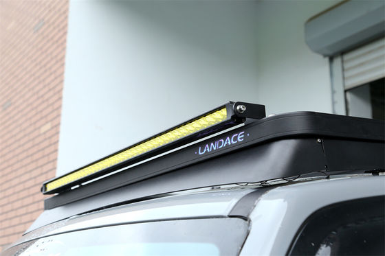 304 en acier inoxydable Plate Roof Rack Light Bar Mounting Bracket pour 0,209 kg/pcs Noir