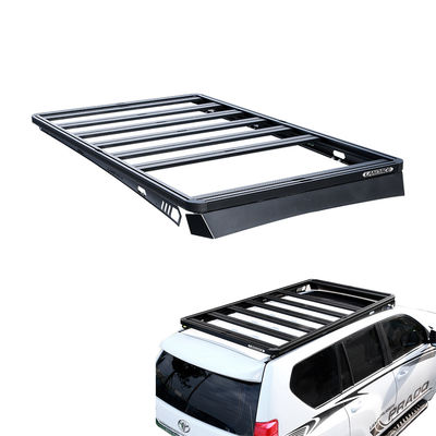 Réservoirs de toiture pour voitures hors route en poudre noire pour Toyota Prado LC 150 en aluminium