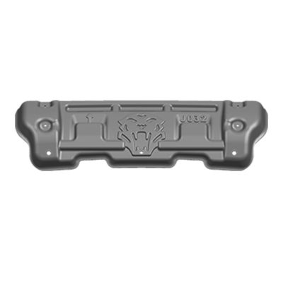 Wrangler 21 Garde avant Assy / faisceau avant Plaque de dérapage pour Jeep jl en acier d'aluminium