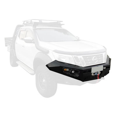 Coupe de l'acier noir à barres de bœuf pare-chocs arrière pare-chocs avant pour Nissan Navara NP300