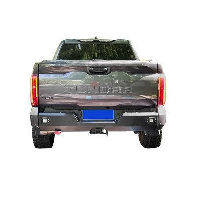 Toyota Tundra pare-chocs arrière en acier avec support Jerrycan et compatibilité avec le treuil