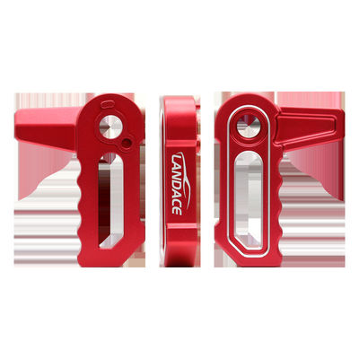Accessoires extérieurs de véhicule rouges 4x4 Manche de commutateur de démontage de toit dur pour Jeep Wrangler JK JL 2007