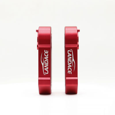 Accessoires extérieurs de véhicule rouges 4x4 Manche de commutateur de démontage de toit dur pour Jeep Wrangler JK JL 2007