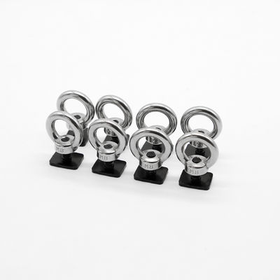Accessoires de support de toiture universel anneau de levage pivotant œil boulon de coin support alliage d'aluminium