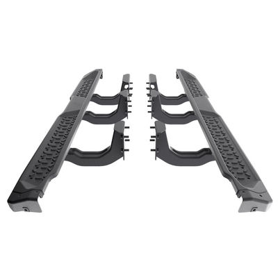 Jeep Wrangler JL JK Side Step Pedal Board avec revêtement en poudre en alliage d'aluminium