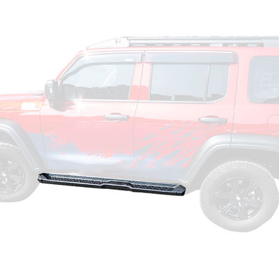 Jeep Wrangler JL JK Side Step Pedal Board avec revêtement en poudre en alliage d'aluminium