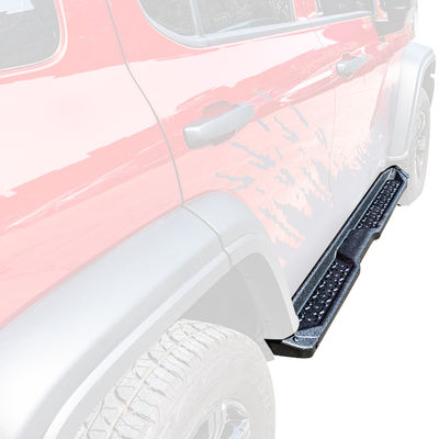 Jeep Wrangler JL JK Side Step Pedal Board avec revêtement en poudre en alliage d'aluminium