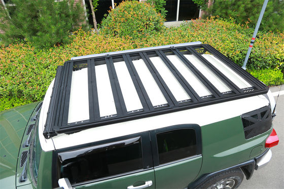 Rack de rails de toit universel en alliage d'aluminium pour TOYOTA FJ CRUISER Capacité de charge de 28 kg