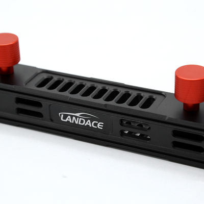 Porteur de canne à pêche anodisante dure amovible pour accessoires extérieurs de véhicules JEEP 4x4