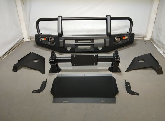 3.0-5.0mm épaisseur Toyota 4Runner Winch Bull Bar Pare-chocs avant avec détenteur Jerrycan