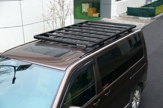 Appareils extérieurs tout-terrain 4x4 Rack à toit plat en aluminium pour Volkswagen Multivan