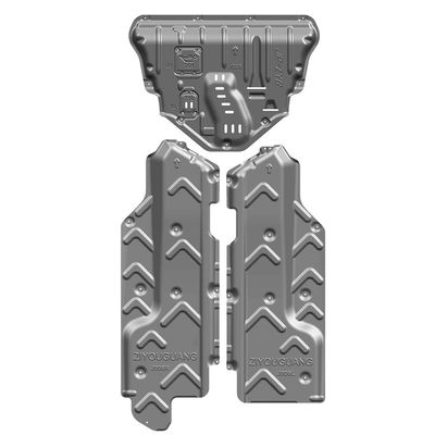 Plaque de dérapage en alliage de manganèse et d'aluminium d'argent pour moteur et transmission Jeep Cherokee