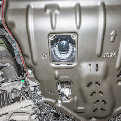 Plaque de dérapage en alliage de manganèse et d'aluminium d'argent pour moteur et transmission Jeep Cherokee