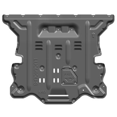 Alfa Romeo Stelvio Plaque de dérapage de protection du moteur Transmission Blindage sous-corps en alliage d'aluminium