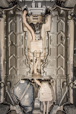 A4L accessoires automobiles Plaque de protection du moteur Transmission Protection sous-corps Blindage Plaques de dérapage