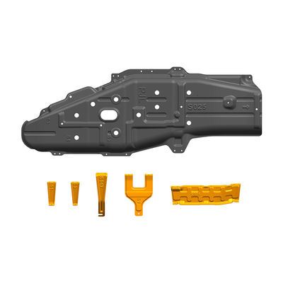 Protection contre la rouille de 5 mm sous la carrosserie de voiture pour le boîtier de vitesses en aluminium Mitsubishi Pajero
