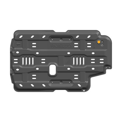 Protection contre la rouille de 5 mm sous la carrosserie de voiture pour le boîtier de vitesses en aluminium Mitsubishi Pajero