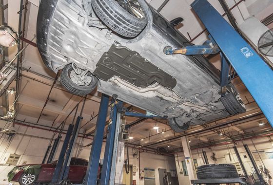 BMW série 5 série 7 plaque de dérapage pour le boîtier de transfert du radiateur de protection du moteur sous-carrosserie 10-16