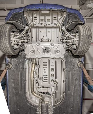 BMW Série 3 G-2020 Casse de transfert du radiateur de protection du moteur en alliage d'aluminium