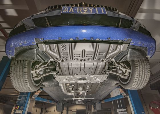 BMW accessoires extérieurs Plaque de dérapage en alliage d'aluminium avec revêtement en poudre