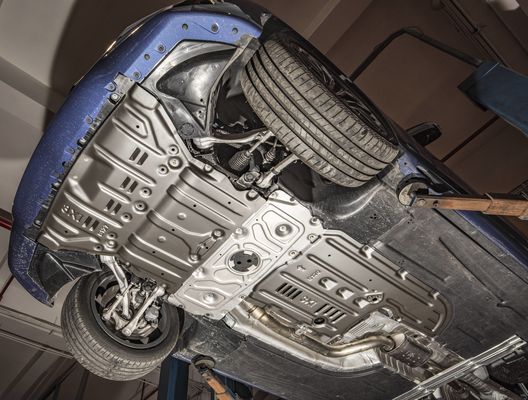 Plaque de protection du moteur pour une protection accrue