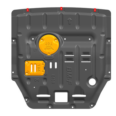 Parties automobiles accessoires en alliage d'aluminium