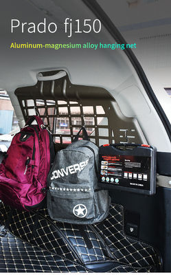 Panneaux de stockage de fenêtres arrière Black Molle pratiques pour équipements tout-terrain et outils de récupération