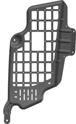 Jeep Toyota Car Trunk Shelf avec aluminium Extrusion Entrepôt de bagages hors route
