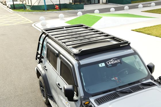L'échelle latérale de voiture en revêtement en poudre pour 2013-2017 Tank 300 Toit en aluminium L'échelle de tente