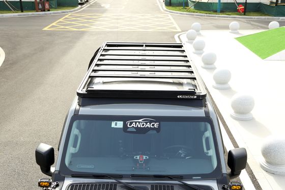 L'échelle latérale de voiture en revêtement en poudre pour 2013-2017 Tank 300 Toit en aluminium L'échelle de tente