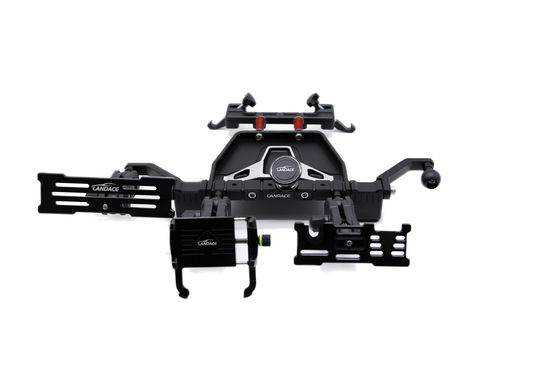 Support de console centrale multifonctionnelle en alliage d'aluminium pour Jeep Wrangler Année 2013-2017