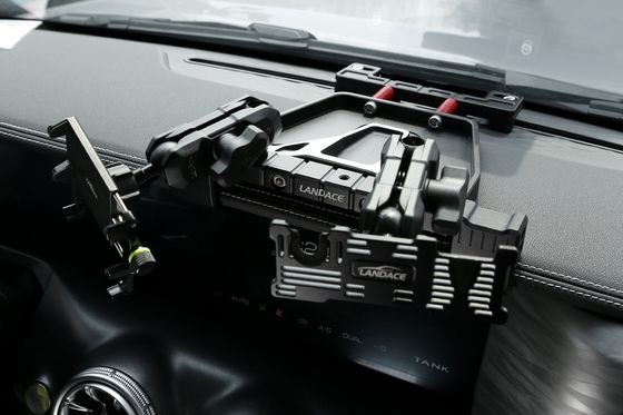 Support de console centrale multifonctionnelle en alliage d'aluminium pour Jeep Wrangler Année 2013-2017